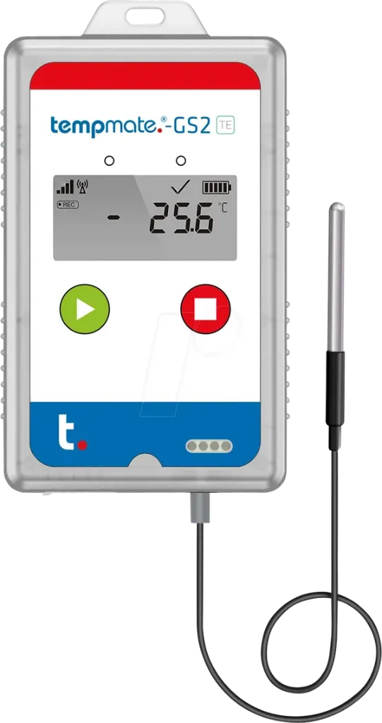 [1023] Tempmate GS2TE single-use GPRS logger external temperature