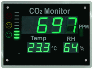 [1312] AirControl Vision – Affichage CO₂ Extra Large