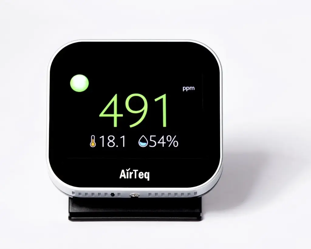 [2122] Capteur de CO₂ tactile – avec écran couleur tactile et WiFi