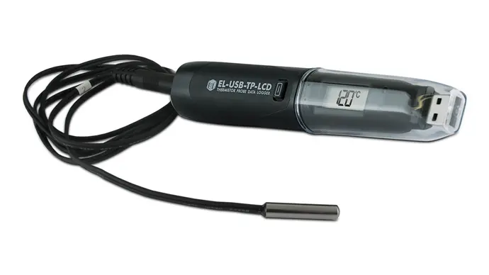 [3019] EL-USB-TP-LCD USB Temperatuur Datalogger met Externe PT100 Sensor