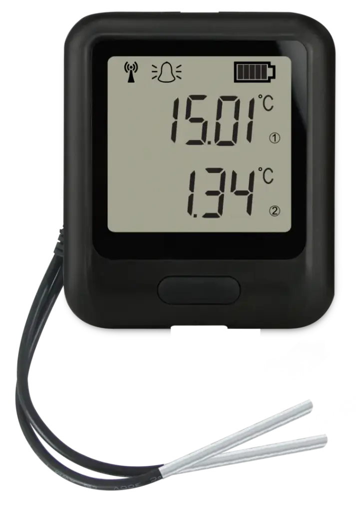 EL-WiFi-DTP+ 2-Kanaals Temperatuurlogger met Hoge Nauwkeurigheid en WiFi