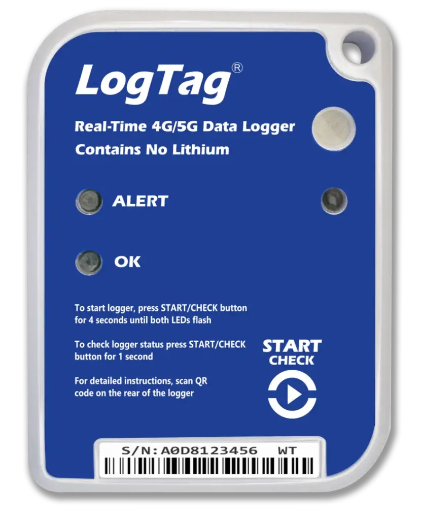 LogTag® LT5GEO – Enregistreur multi-usage de température et GPS pour le transport avec connexion cloud