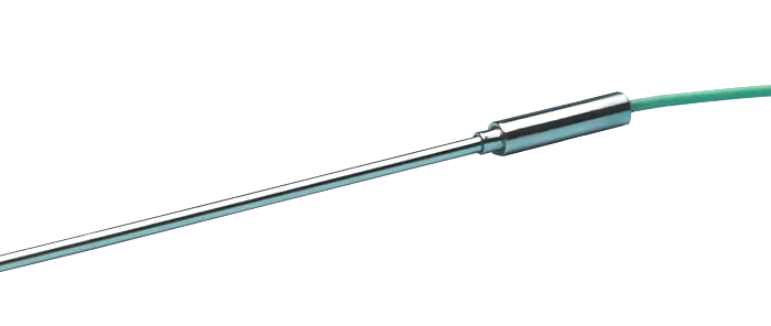 Thermokoppel Type T – 3mm x 100mm, 1m kabel + miniatuur connector