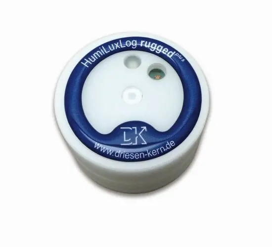 DK362 HumiLuxLog ruggedPlus Data Logger – Compact, Rugged Logger for Light, Temperature and Humidity