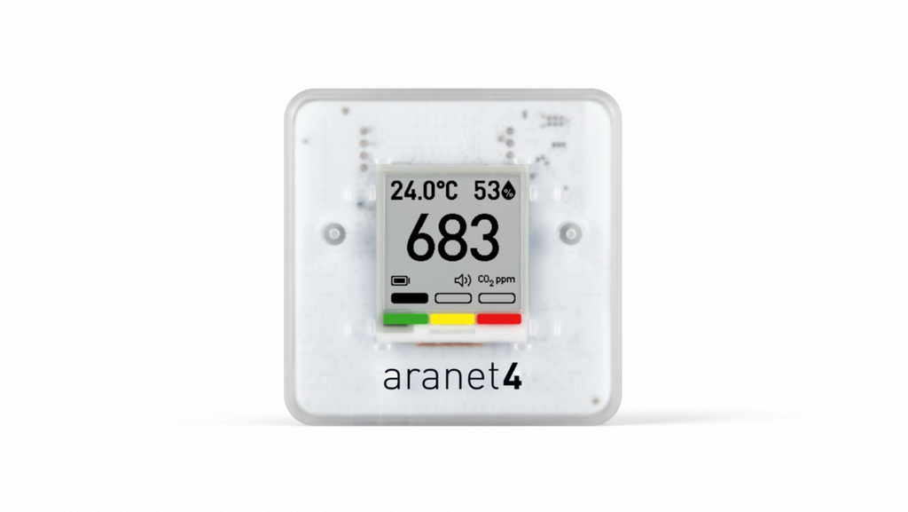 [4400] Aranet 4 Home – CO₂ Monitor with Display and App