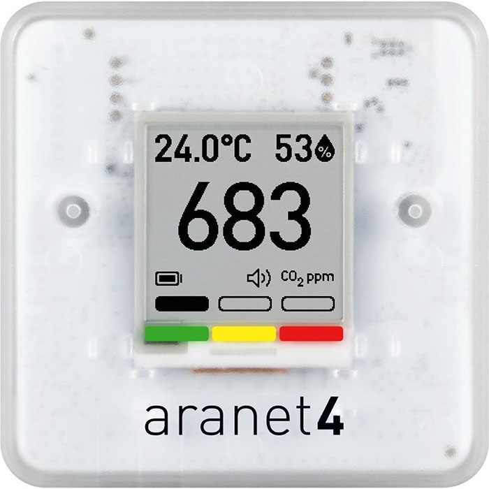 Capteur Aranet4 PRO – Capteur de CO₂ professionnel