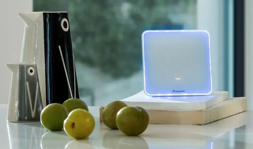 Renson Sense – Capteur de CO₂ et de qualité de l’air avec application