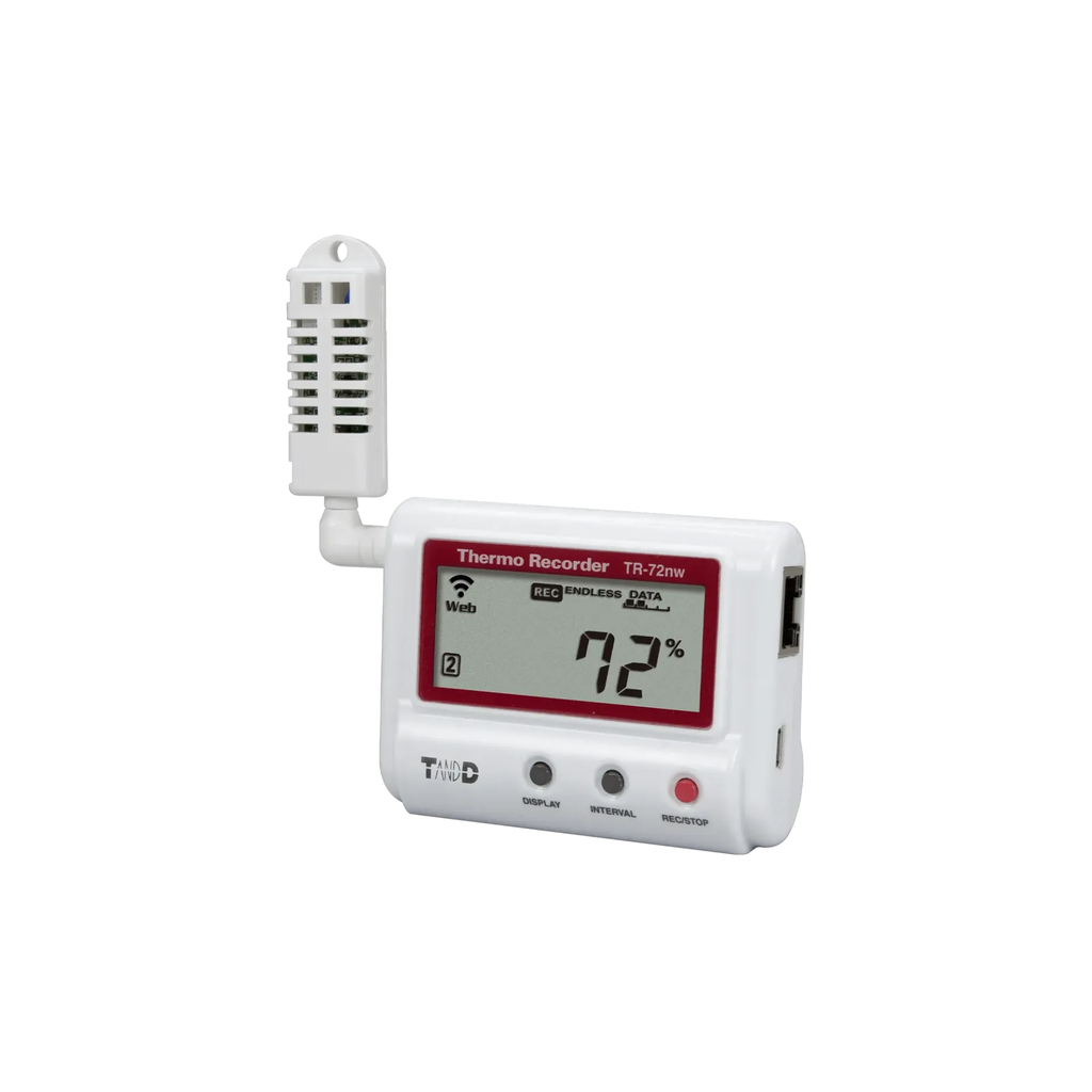 [6009] T&D TR-72nw LAN Humidity & Temperature Logger