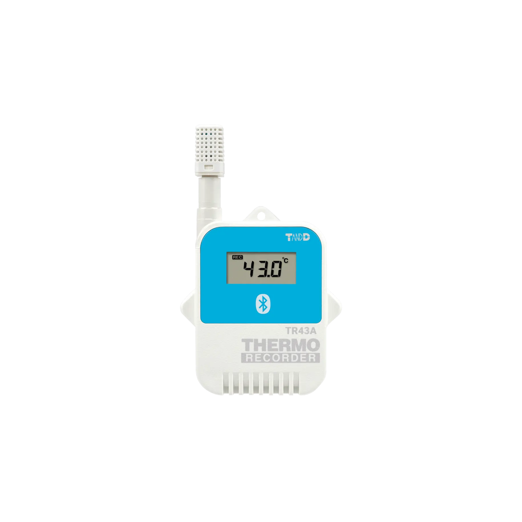 [6032] T&D TR-43A Bluetooth Temperature and Humidity Data Logger - External Sensor