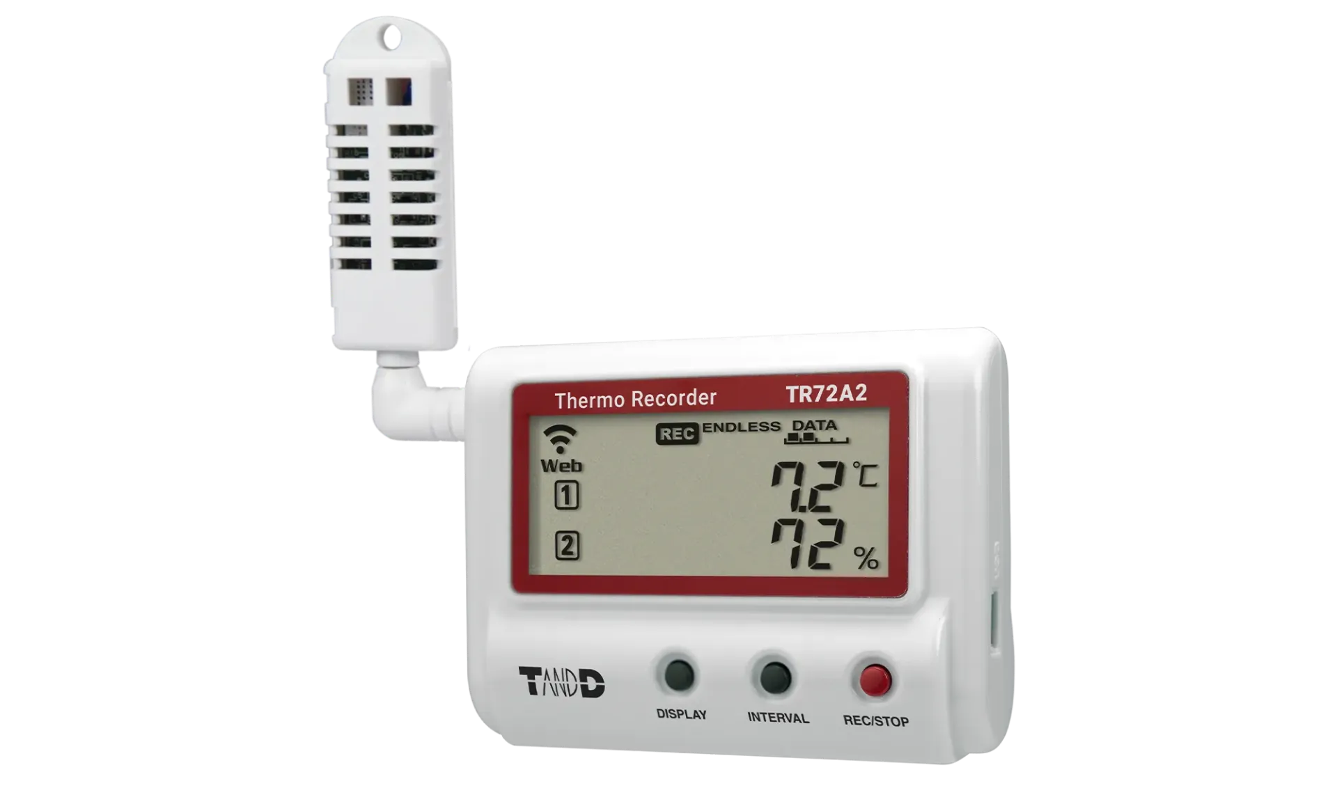 [6035] T&D TR-72A2 WiFi / Bluetooth Humidity and Temperature Data Logger