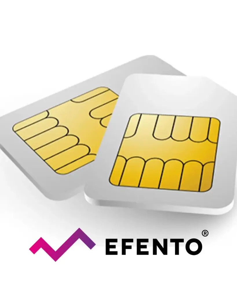 [5204] Efento NB-IoT SIM kaart + data connectiviteit per sensor voor 2 jaar