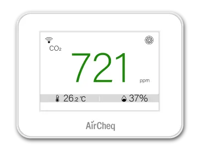 Touch SE CO₂-meter – met kleurentouchscreen en WiFi