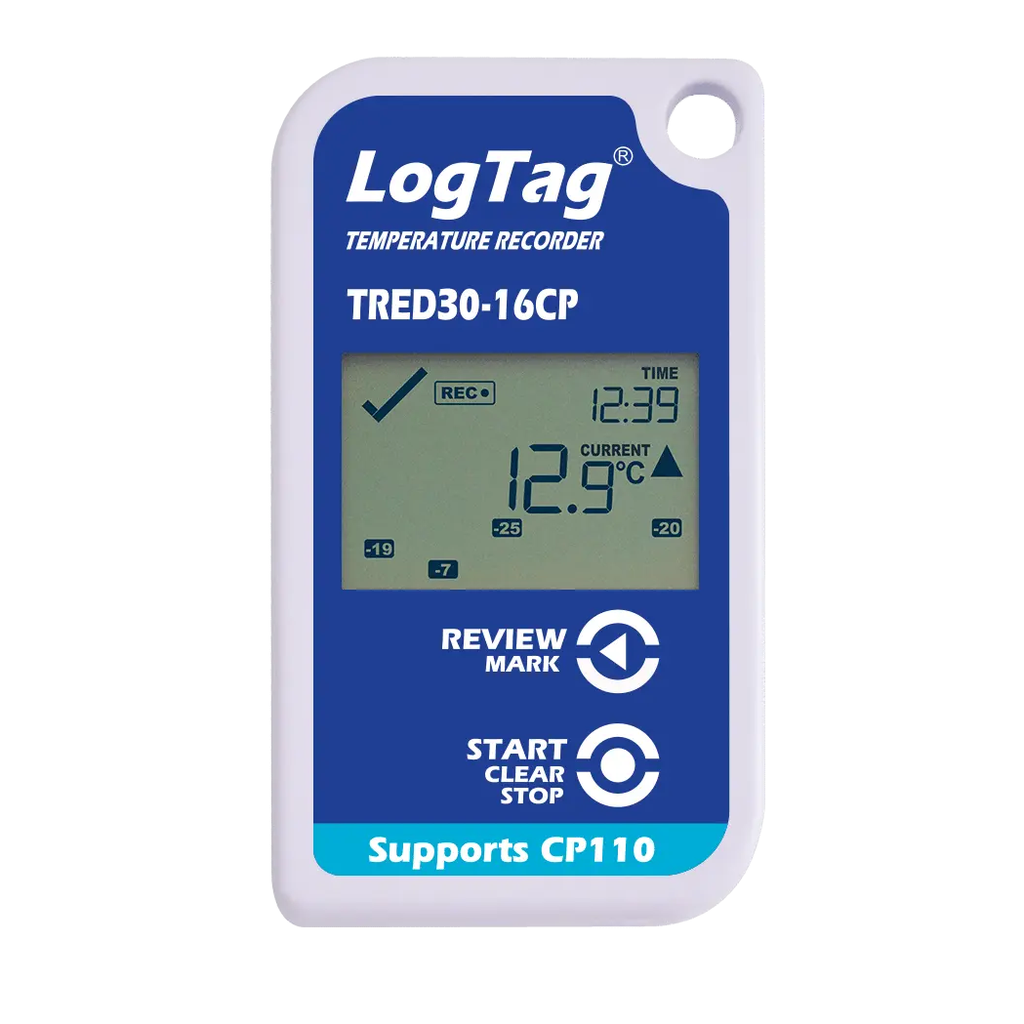 [8122] LogTag TRED30-16R | Externe Temperatuurlogger met LCD-scherm