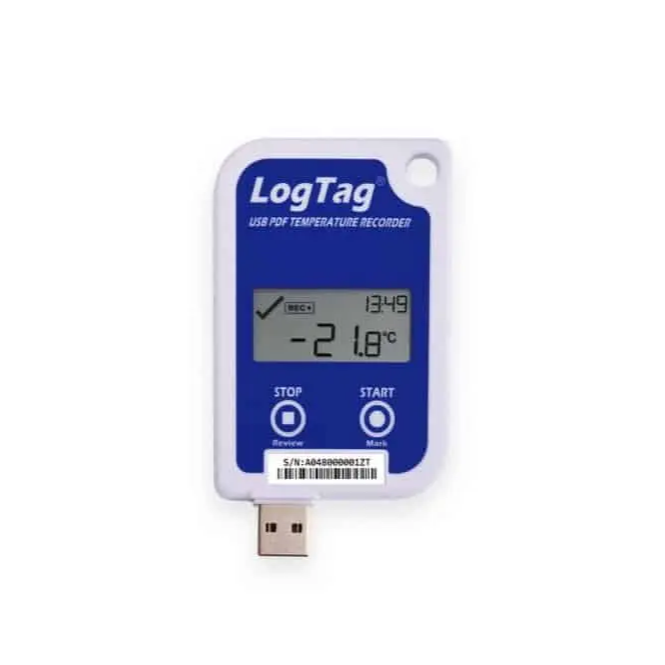 [8112] LogTag UTRED-16F Enregistreur de Température USB PDF avec Écran LCD