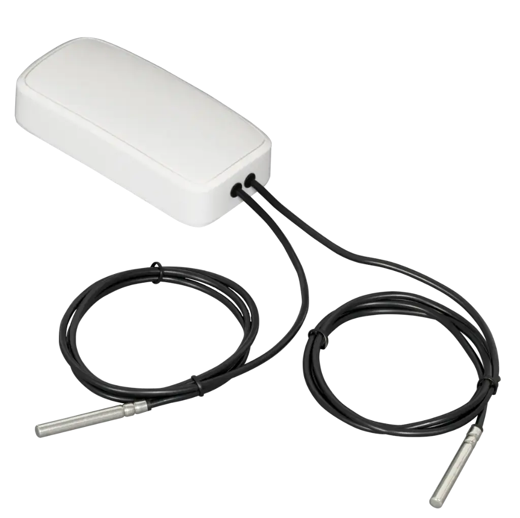 Efento NB-IoT temperatuur logger met 2 sensoren van 5m IP67