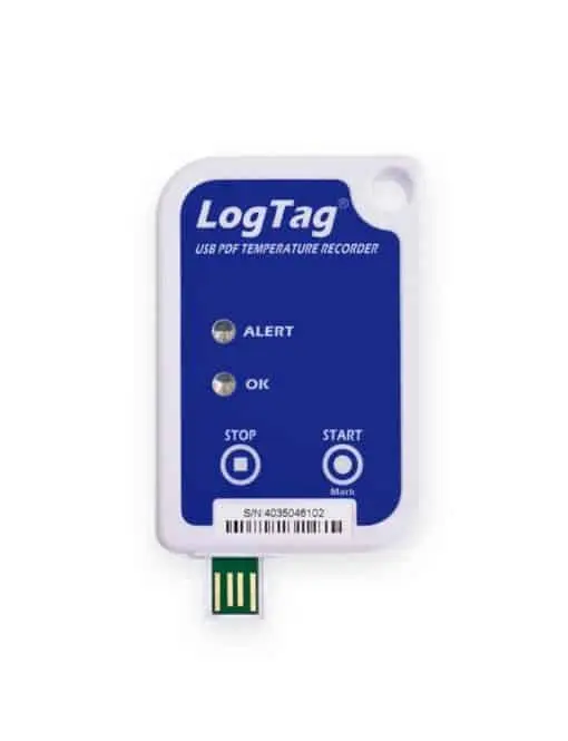 LogTag®USRIC-16 – Single-Use USB PDF Temperatuur Datalogger