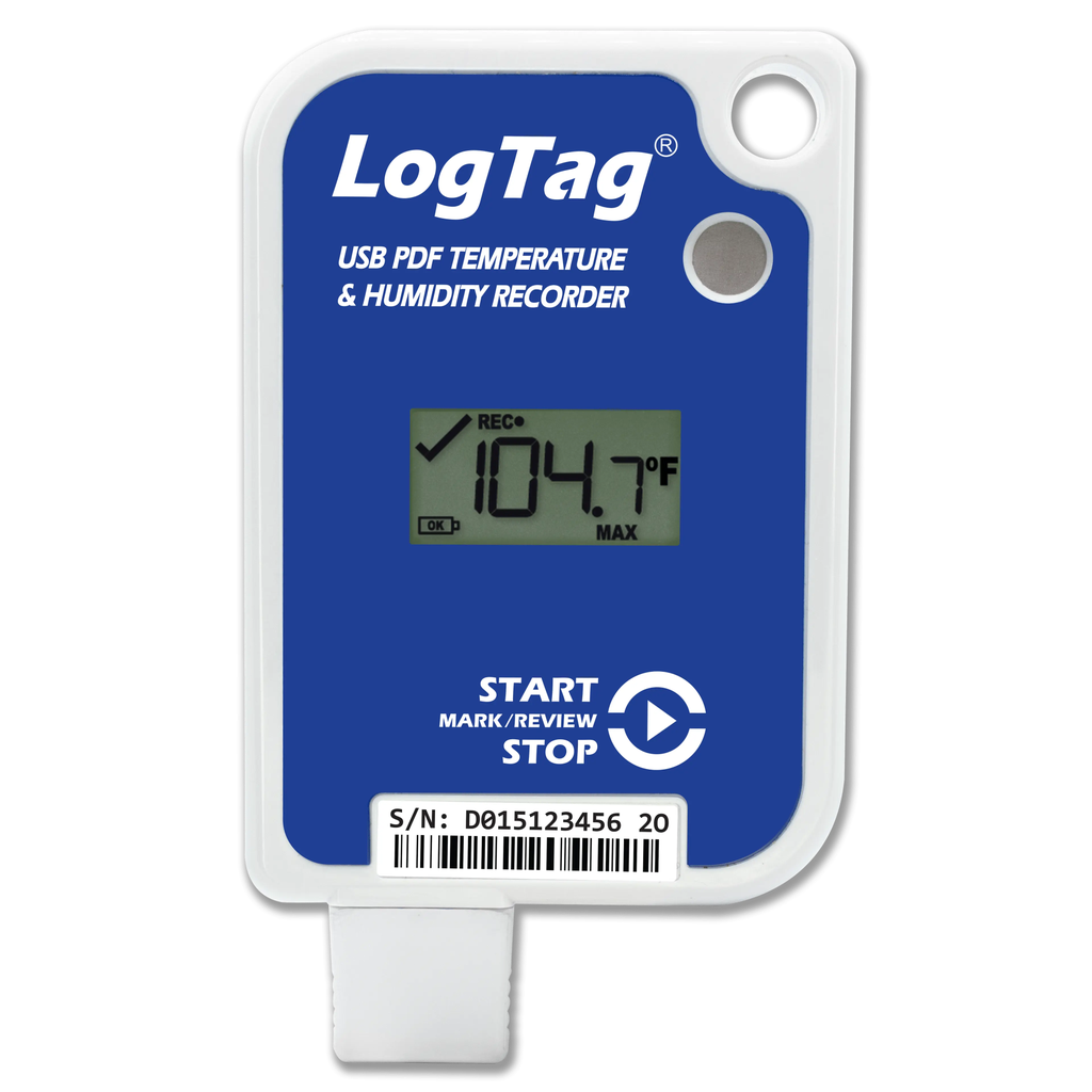 [8142] LogTag® HAXO-16U – LCD Humidity & Temperature Logger with USB