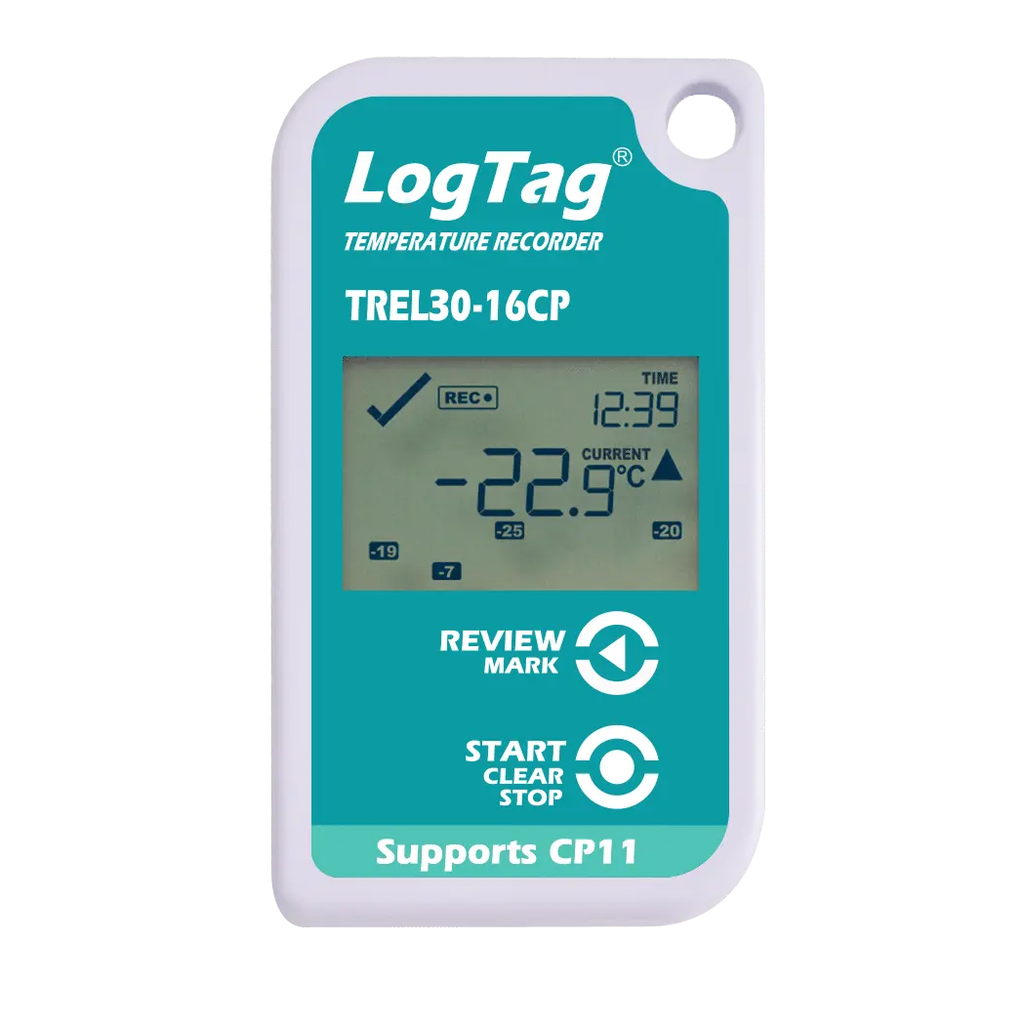 [8147] LogTag® TREL30-16 – LCD-Temperatuurlogger met Externe Probe voor Lage Temperaturen