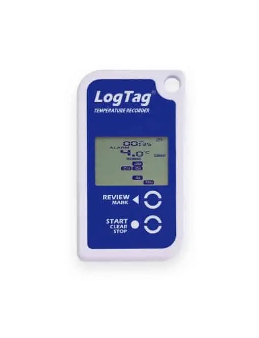 LogTag® TRID30-7F – Multi-Trip LCD Temperature Data Logger (30-day overview)