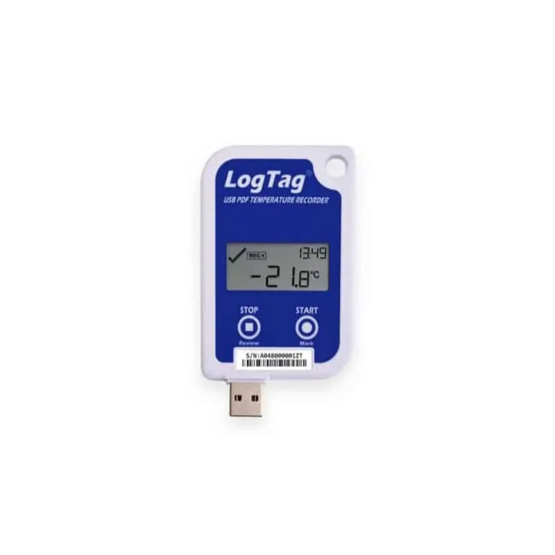 [8152] LogTag UTRID-16R USB PDF Registrador de temperatura