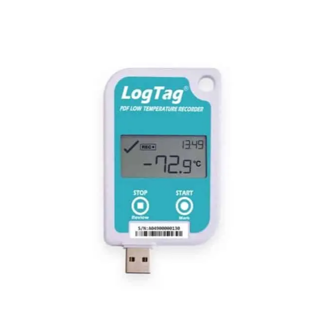 [8119] LogTag UTREL-16F | Low Temperature LCD PDF Data Logger with External Probe