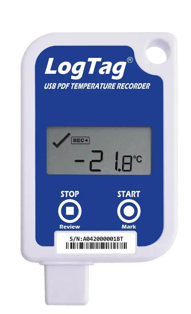 [8154] Logtag USRID-16 — Single-use USB PDF temperature data logger
