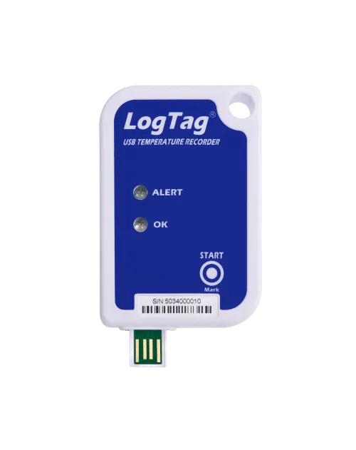 LogTag USRIC-4 Single-Use USB temperatuurdatalogger