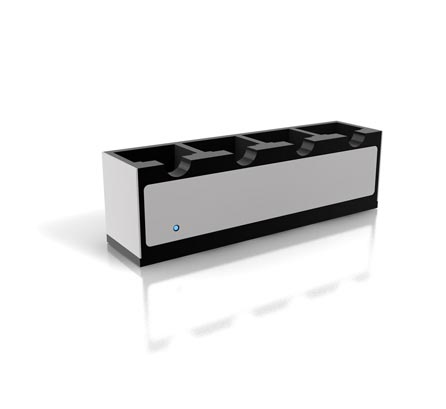 DS4 - GMP docking station for 4 data loggers - USB