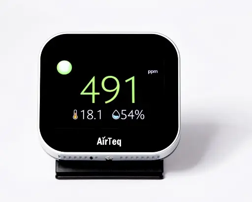 [2122] Capteur de CO₂ tactile – avec écran couleur tactile et WiFi