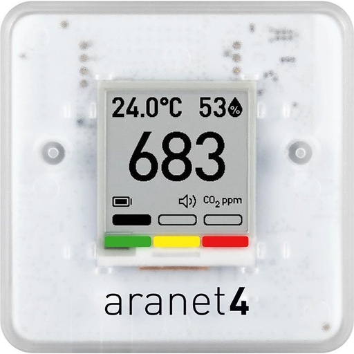 [4402] Aranet4 PRO Sensor – Professional CO₂ Monitor