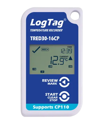 [8122] LogTag TRED30-16R | Externe Temperatuurlogger met LCD-scherm