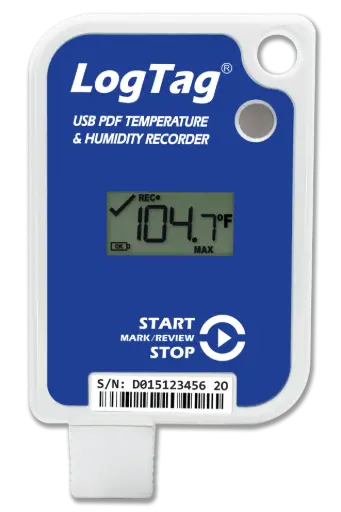 [8142] LogTag® HAXO-16U – LCD-Luftfeuchtigkeits- & Temperatur-Datenlogger mit USB