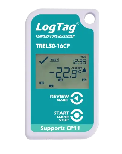 [8147] LogTag® TREL30-16 – Low Temperature External Probe LCD Data Logger
